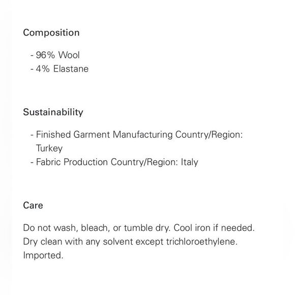 Theory Black Wrap Effect Shift Dress in Good Wool Size 6 - Picture 10 of 10